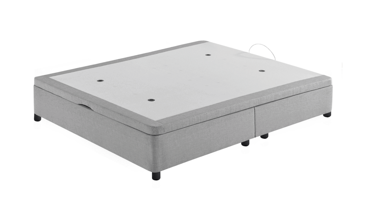 Canapé Abatible Tapizado Iron 25 Tapa Partida - Imagen 3