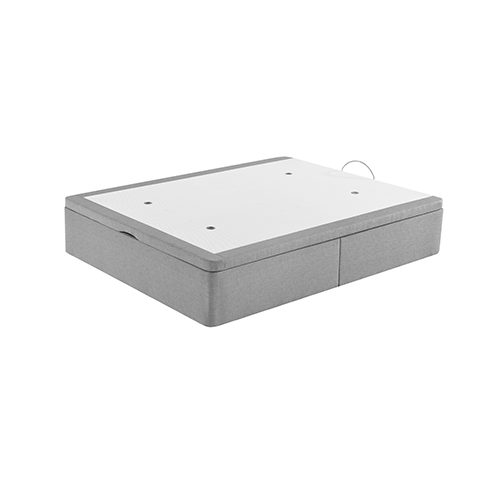 Canapé Abatible Tapizado Iron 30 Tapa Lisa