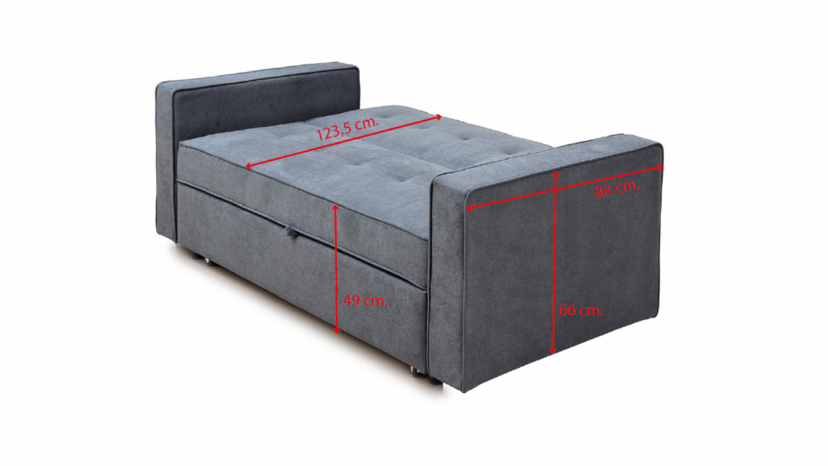 Sofá Cama Arrastre Izan 167cm - Зображення 7