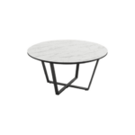 Mesa Auxiliar Redonda Egeo 80 Cm